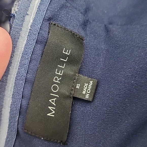 Majorelle Martha Mini Dress in Midnight Blue Size XS - Picture 15 of 16